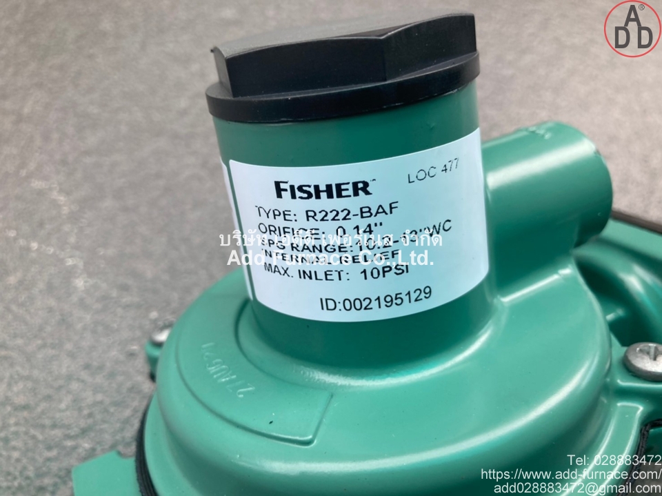 fisher r222-baf(17)